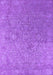 Machine Washable Oriental Purple Industrial Area Rugs, wshurb2509pur