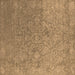 Square Oriental Brown Industrial Rug, urb2509brn