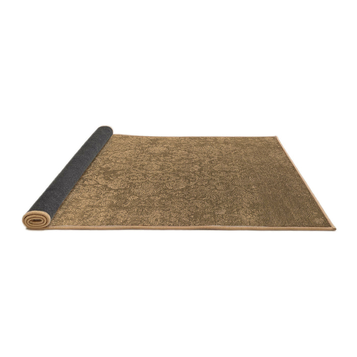 Sideview of Oriental Brown Industrial Rug, urb2509brn