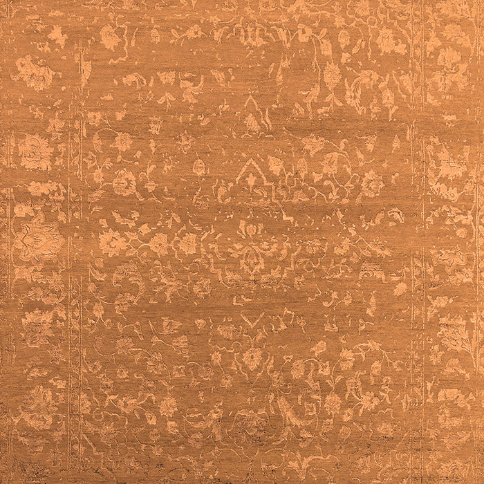 Machine Washable Oriental Orange Industrial Area Rugs, wshurb2510org