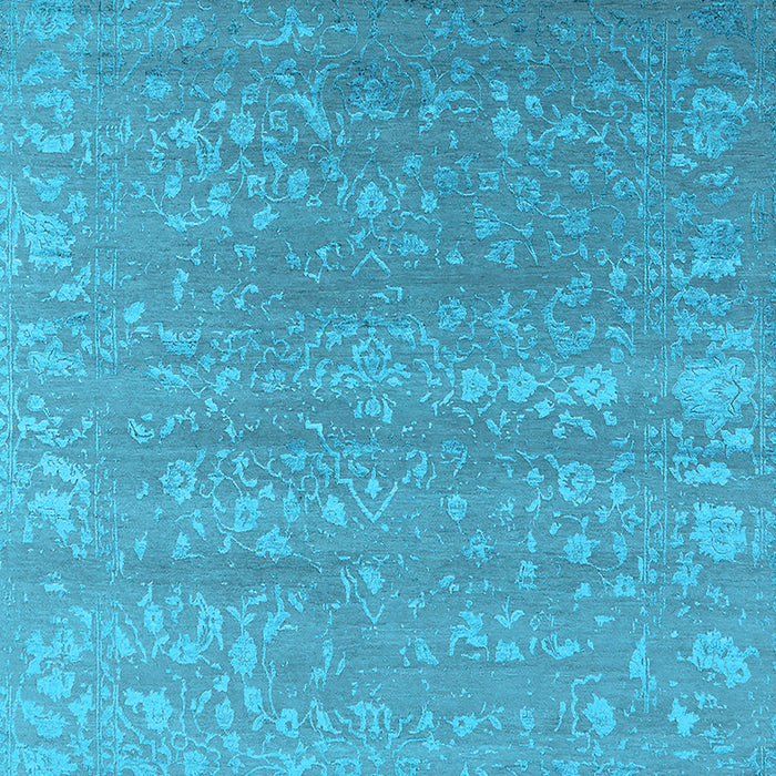 Oriental Light Blue Industrial Rug, urb2510lblu