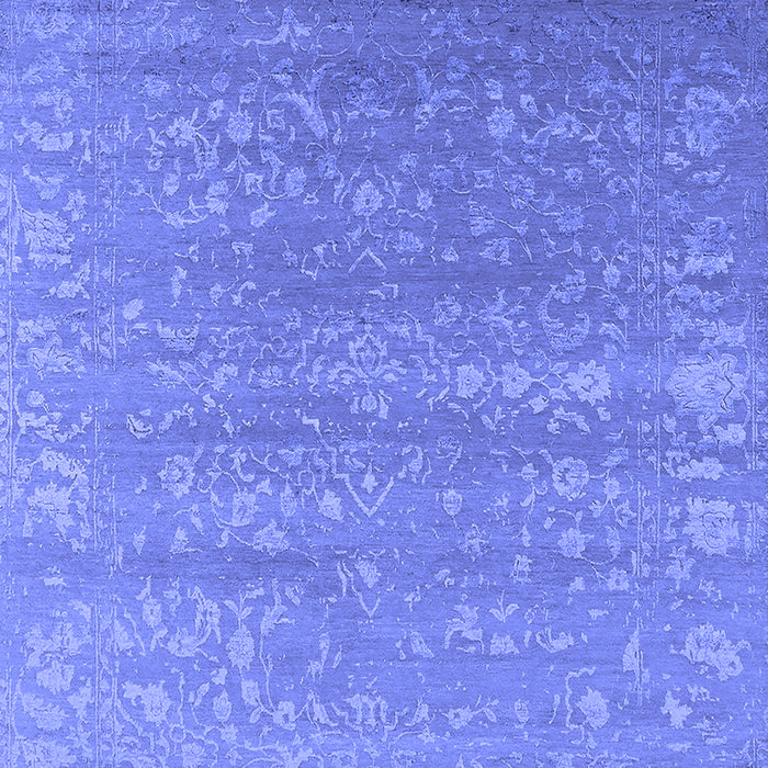 Oriental Blue Industrial Rug, urb2510blu