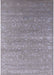 Machine Washable Industrial Modern Dark Gray Rug, wshurb2510