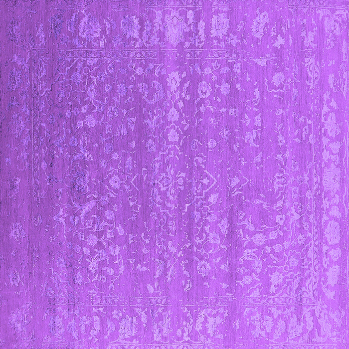 Square Oriental Purple Industrial Rug, urb2510pur