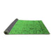 Sideview of Oriental Green Industrial Rug, urb2512grn