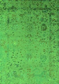 Oriental Green Industrial Rug, urb2512grn