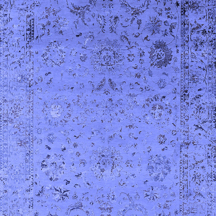Oriental Blue Industrial Rug, urb2512blu
