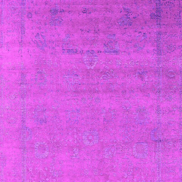 Machine Washable Oriental Pink Industrial Rug, wshurb2513pnk