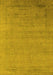 Oriental Yellow Industrial Rug, urb2513yw