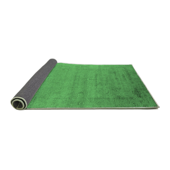 Sideview of Oriental Emerald Green Industrial Rug, urb2513emgrn