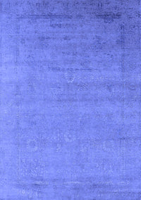 Oriental Blue Industrial Rug, urb2513blu