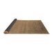 Sideview of Oriental Brown Industrial Rug, urb2513brn