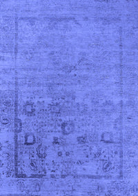 Oriental Blue Industrial Rug, urb2514blu