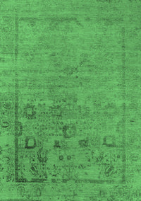 Oriental Emerald Green Industrial Rug, urb2514emgrn