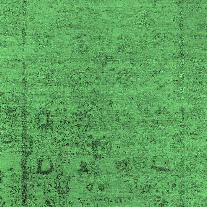 Oriental Emerald Green Industrial Rug, urb2514emgrn