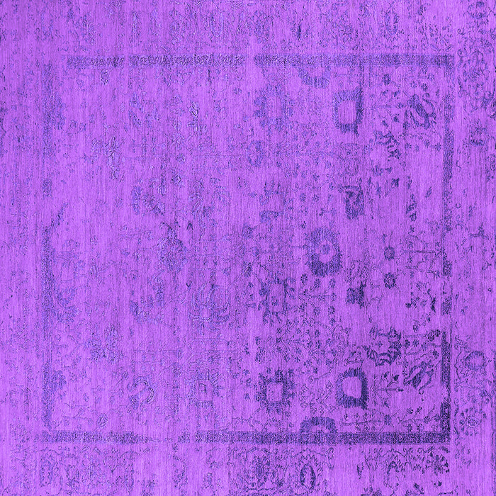 Square Oriental Purple Industrial Rug, urb2514pur