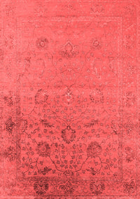 Oriental Red Industrial Rug, urb2515red