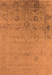 Oriental Orange Industrial Rug, urb2515org