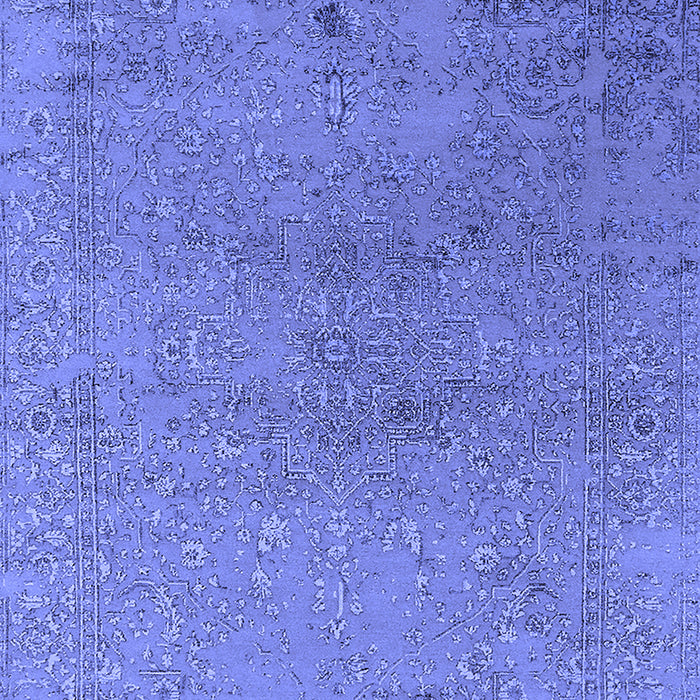 Oriental Blue Industrial Rug, urb2516blu