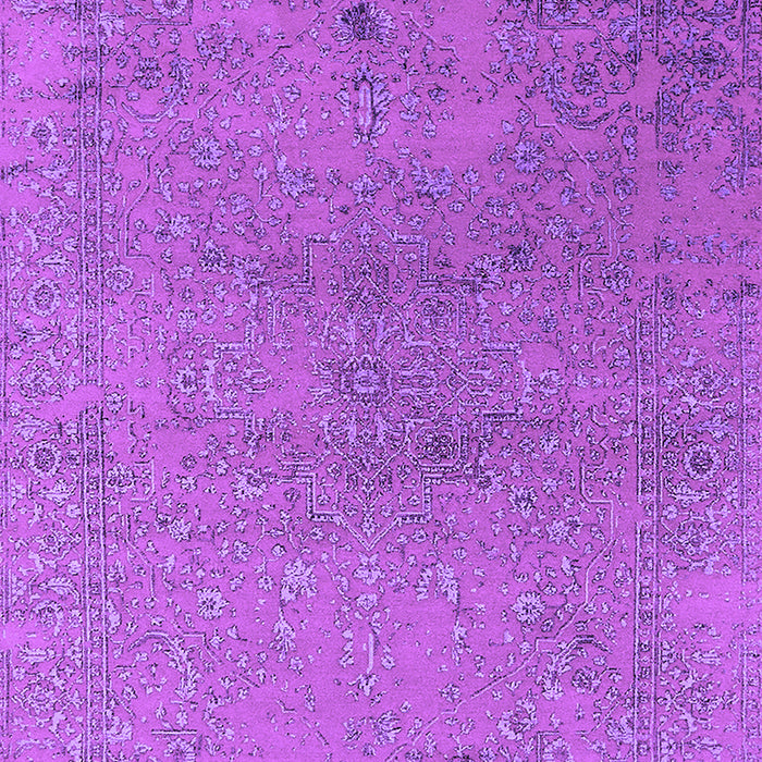 Machine Washable Oriental Purple Industrial Area Rugs, wshurb2516pur