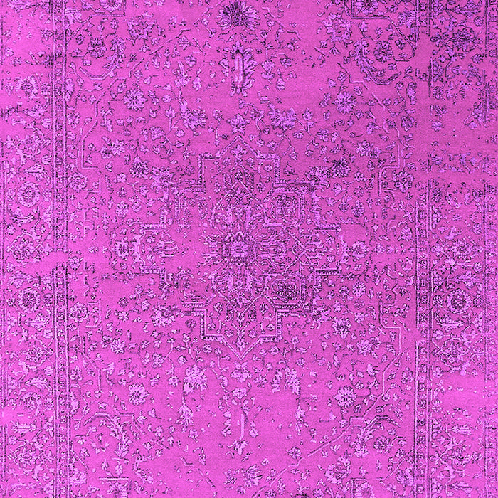 Machine Washable Oriental Pink Industrial Rug, wshurb2516pnk