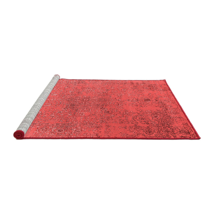 Industrial Red Washable Rugs