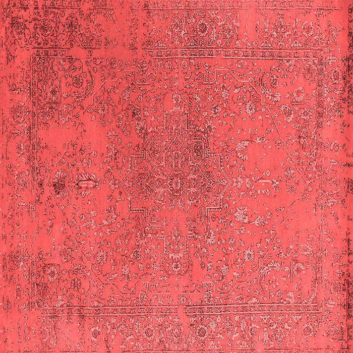 Machine Washable Oriental Red Industrial Rug, wshurb2516red