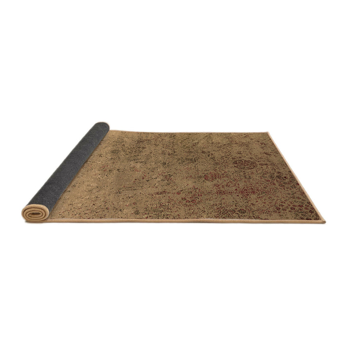 Sideview of Oriental Brown Industrial Rug, urb2517brn