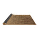 Sideview of Oriental Brown Industrial Rug, urb2517brn