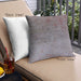 Front View of Mid-Century Modern Urban Square Mauve Taupe Purple Throw Pillow, 18 inch by 18 inch, pwurb2517