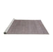 Sideview of Machine Washable Industrial Modern Rose Dust Purple Rug, wshurb2518