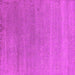 Square Machine Washable Oriental Pink Industrial Rug, wshurb2518pnk