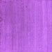 Square Machine Washable Oriental Purple Industrial Area Rugs, wshurb2518pur