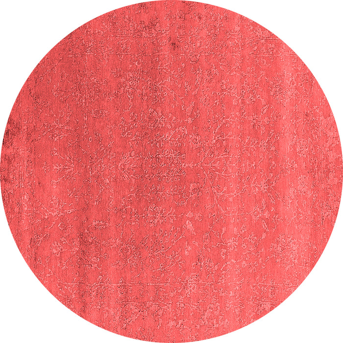 Machine Washable Oriental Red Industrial Rug, wshurb2518red