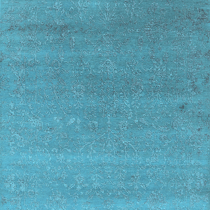 Oriental Light Blue Industrial Rug, urb2518lblu