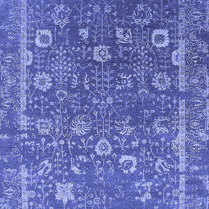Oriental Blue Industrial Rug, urb2519blu