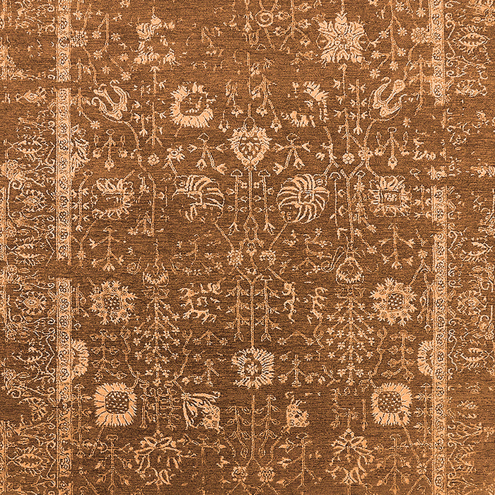 Machine Washable Oriental Orange Industrial Area Rugs, wshurb2519org