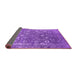 Sideview of Oriental Purple Industrial Rug, urb2519pur