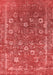 Oriental Red Industrial Area Rugs