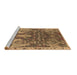 Sideview of Machine Washable Oriental Brown Industrial Rug, wshurb2520brn