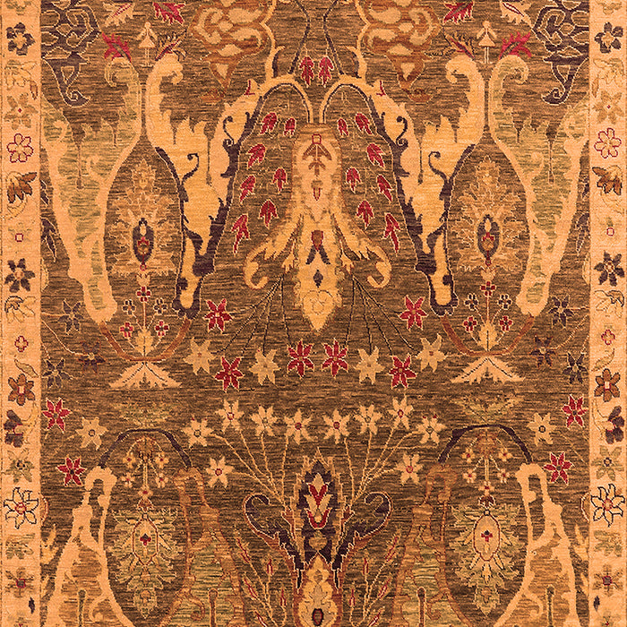 Oriental Orange Industrial Rug, urb2520org