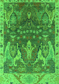 Oriental Green Industrial Rug, urb2520grn