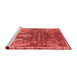 Industrial Red Washable Rugs