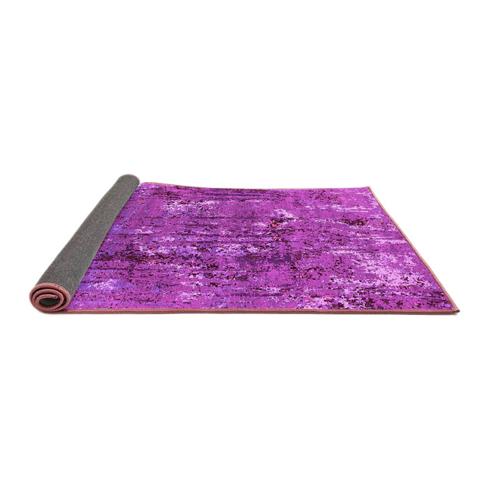 Sideview of Oriental Pink Industrial Rug, urb2521pnk