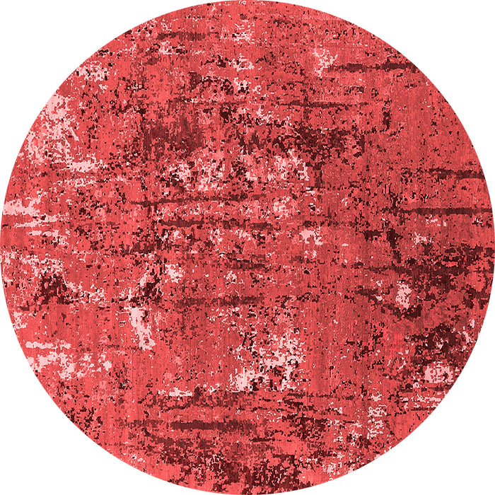 Machine Washable Oriental Red Industrial Rug, wshurb2521red