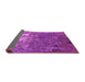 Sideview of Oriental Pink Industrial Rug, urb2522pnk