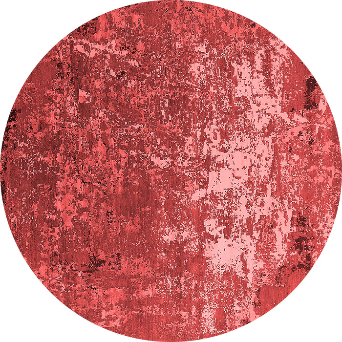 Machine Washable Oriental Red Industrial Rug, wshurb2522red