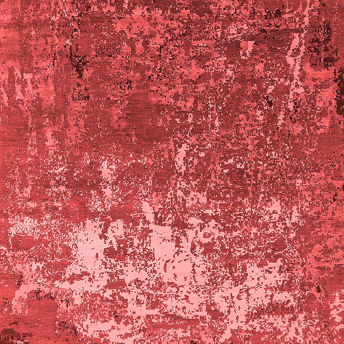 Machine Washable Oriental Red Industrial Rug, wshurb2522red
