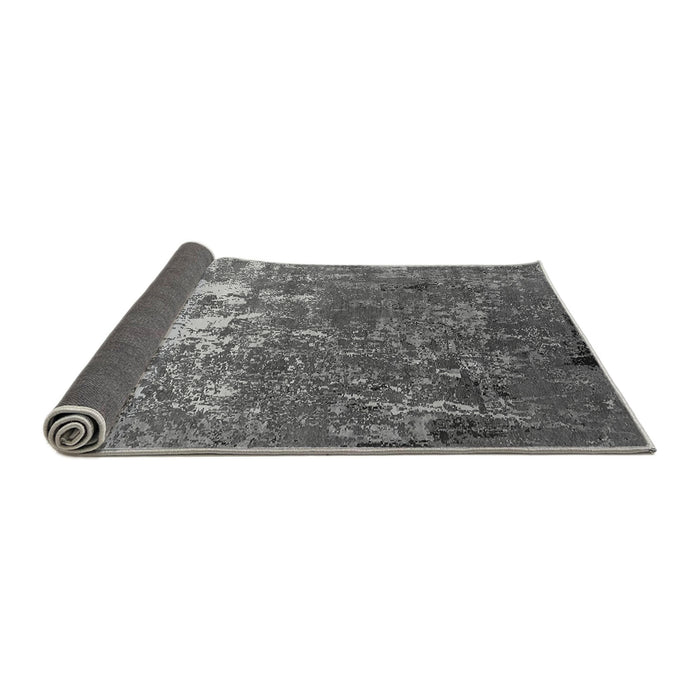 Sideview of Oriental Gray Industrial Rug, urb2522gry