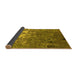 Sideview of Oriental Yellow Industrial Rug, urb2522yw